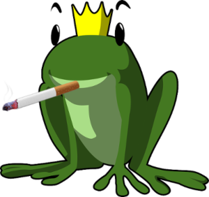 rauchen aufhören frosch